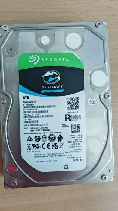 HDD Seagate SkyHawk 8TB 7200 RPM