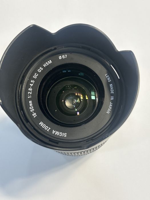 Obiectiv Sigma 18-50mm 1:2.8-4.5 , montura Nikon