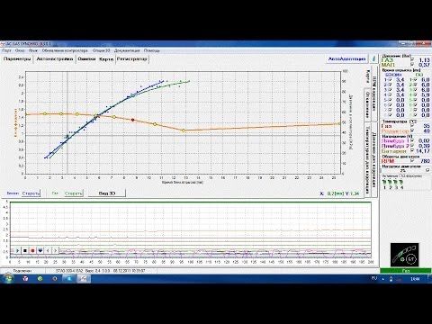 настройка программы гбо 4 поколения, 3 поколения