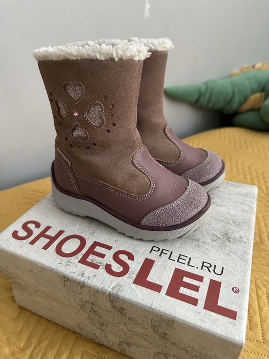 Зимние сапожки для девочки 24 размер