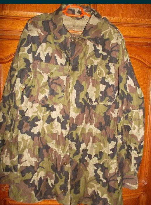 Veston militar mozaic