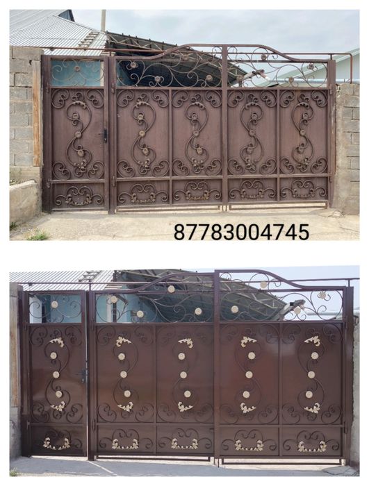 Покраска ворот!!!