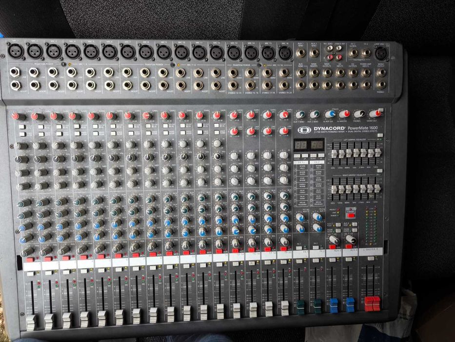 Dynacord PowerMate 1600 + Yamaha 03D