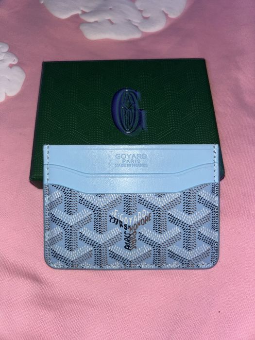 Card Holder Goyard (Baby Blue)