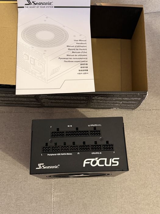 Захранване Seasonic Focus GX-750 750W 80+Gold