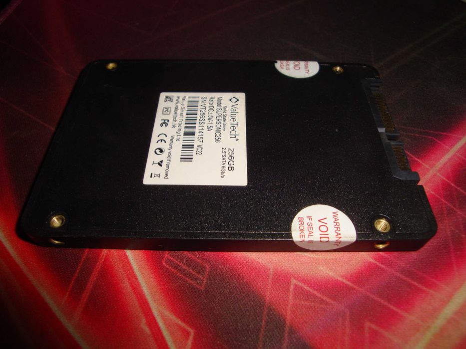 SSD Valuetech Supersonic 256GB sata 2.5" HDD laptop / calculator