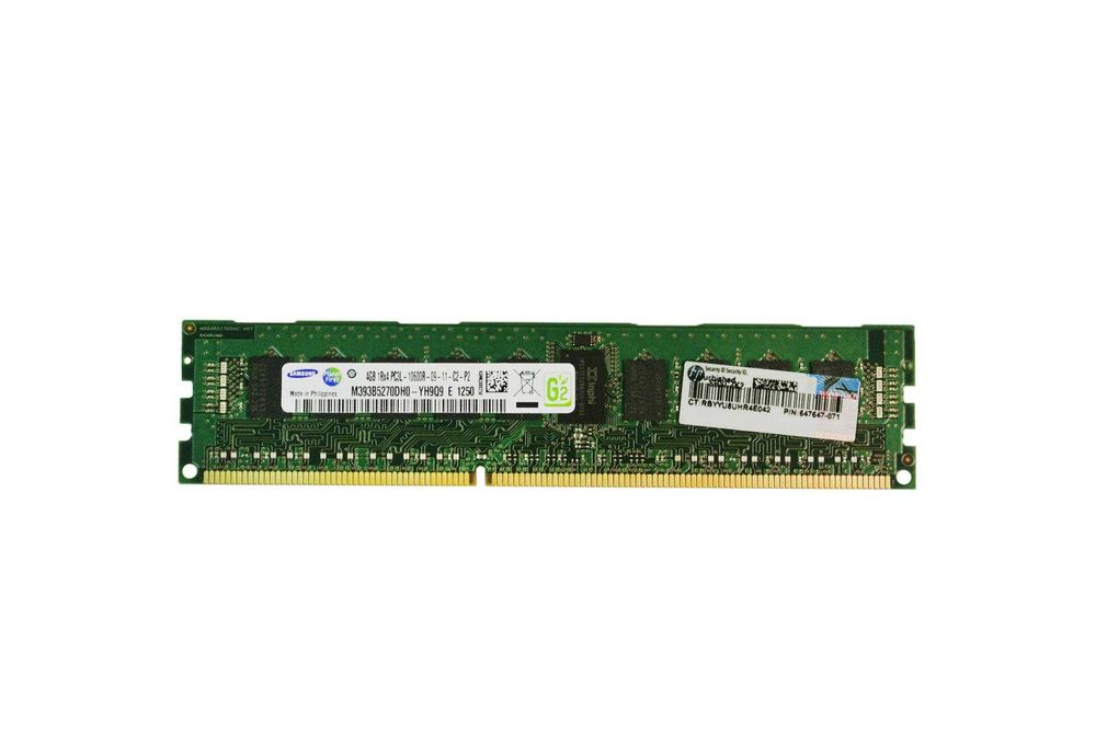 Samsung ECC REG DDR3 4GB PC3L 10600R-09-11-C2-P2 (5 штук)