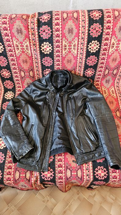 Кожанная, мужская куртка от Zara