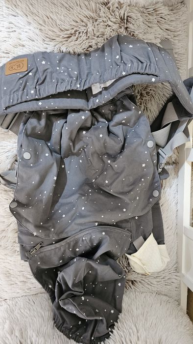 Marsupiu ergonomic Kindercraft huggy stars