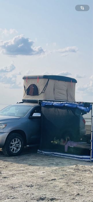 Палатка на крышу автомобиля