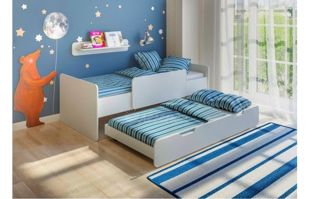 Детский гарнитур:: шкаф и коовать