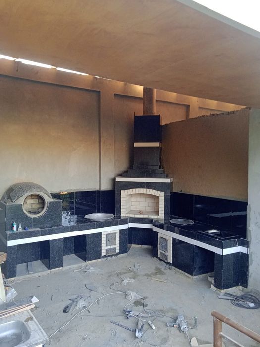 Барбекю летний кухни