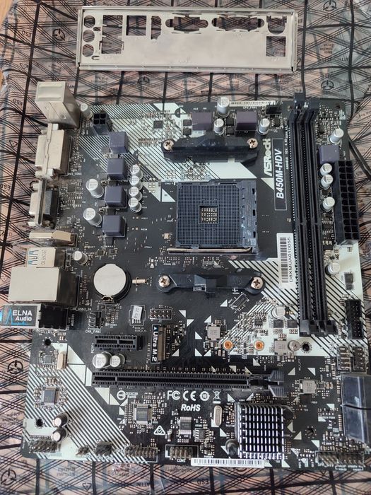 ASRock b450m hdv am4