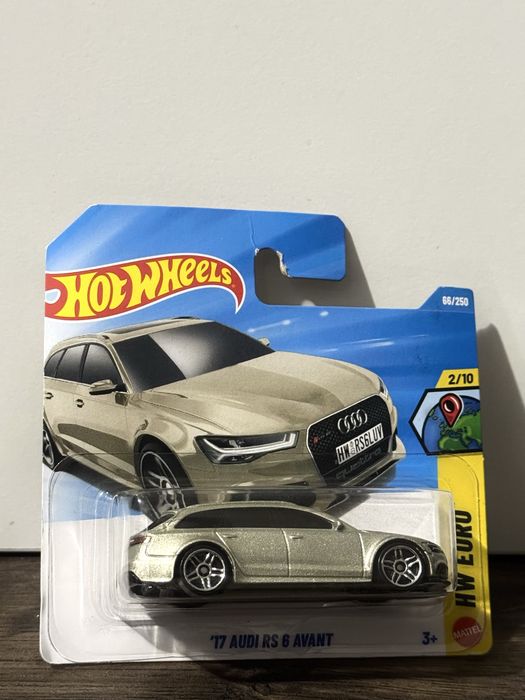 Hot Wheels '17 Audi RS 6 Avant – Нов, фабрично запечатан!