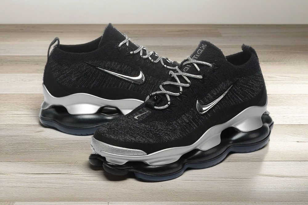 !НОВИ! Nike Air Max Scorpion | Black/Silver | + КУТИЯ