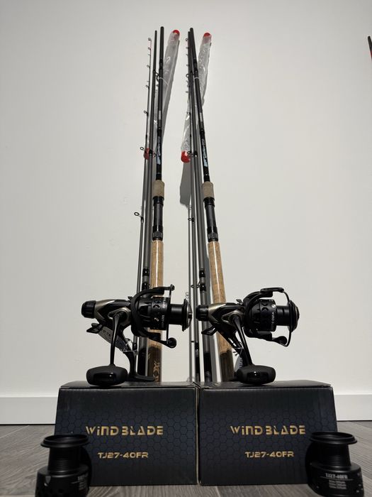 Set 2 Lansete Feeder WindBlade TFD 7 3.60 + 2 Muliete SAIMINO TJ 40