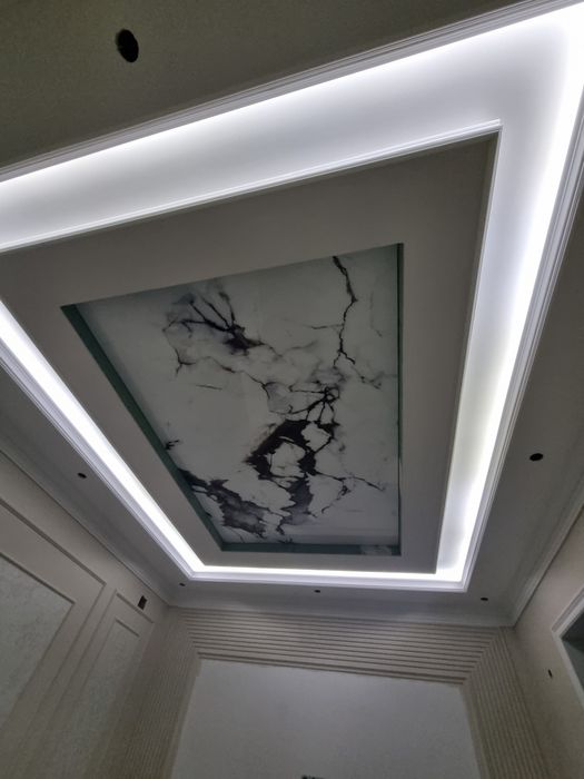 Натяжные потолки!!! Софиты подарок!!!