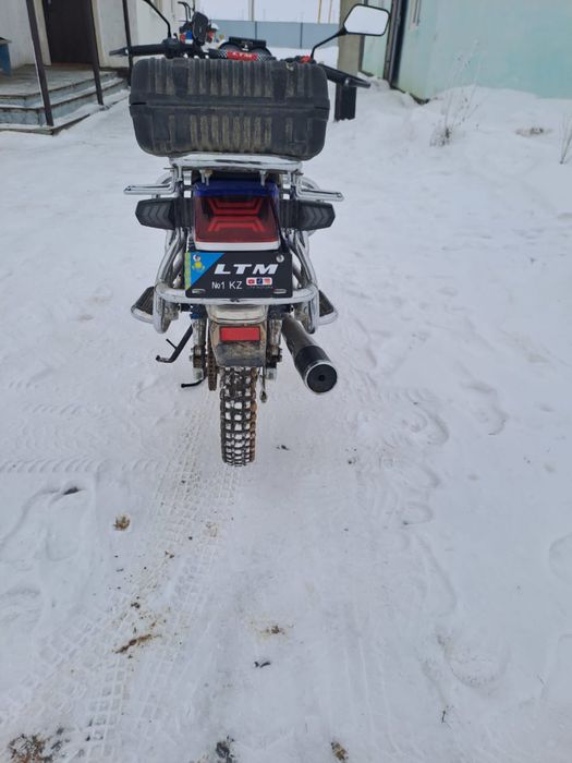 Мотоцикл в хорошем состоянии.