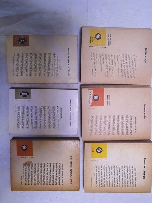 1001 de nopti prima editie integrala 14volume Basme Arabe,Turcesti etc
