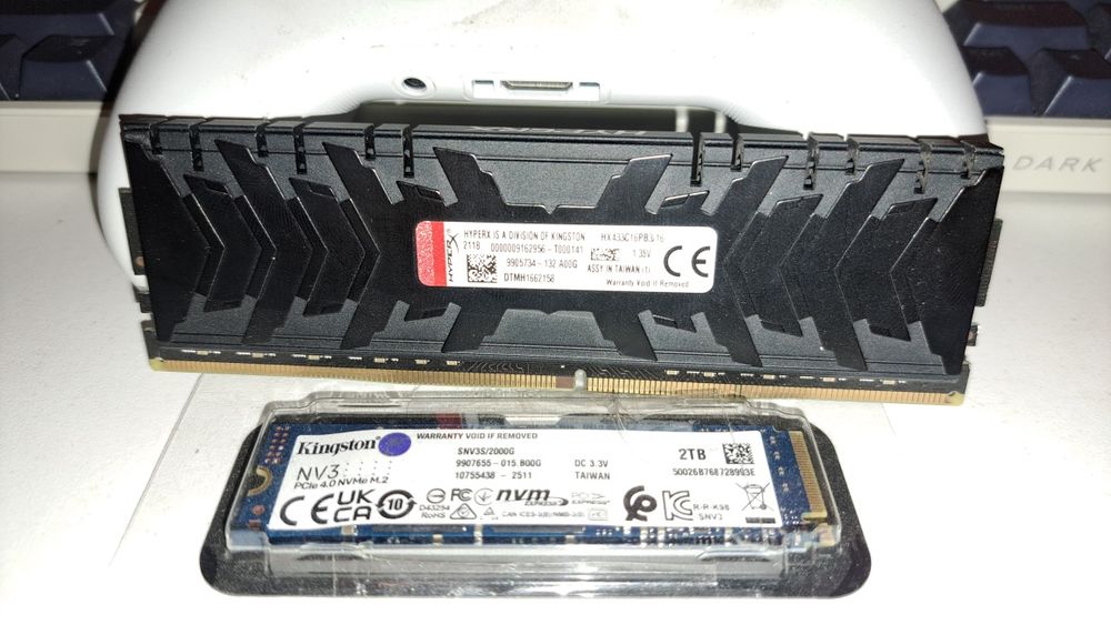 Набор для сборки пк. Ссд и ОЗУ