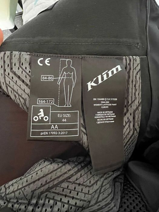 Klim Latitude Pantaloni Moto Textil Dama 44