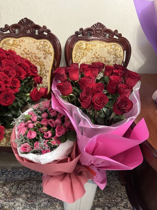 Свежие цветы букет