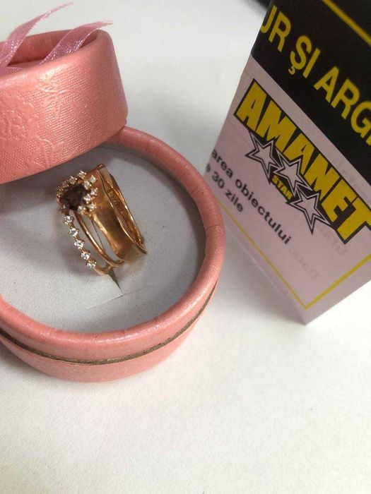 Inel Cu Pietre Aur 14k 6.17gr (ctg)staramanet