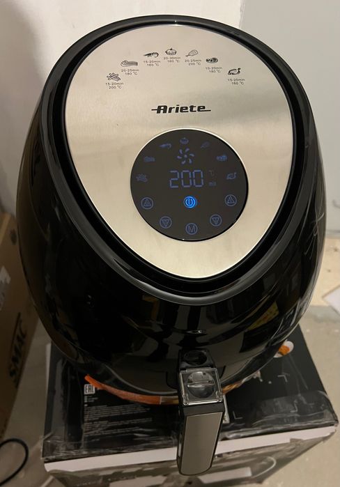 НОВ!Фритюрник с горещ въздух 5.5 л. Ariete Airy Fryer XXL 1800W