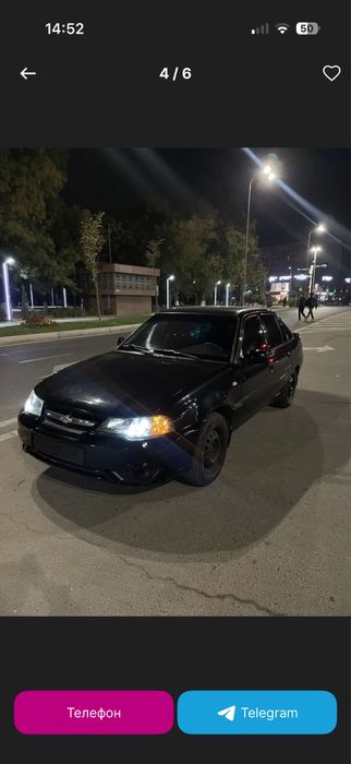 Nexia 2 Qora 1.6 Dons 102 Min xalol probeg