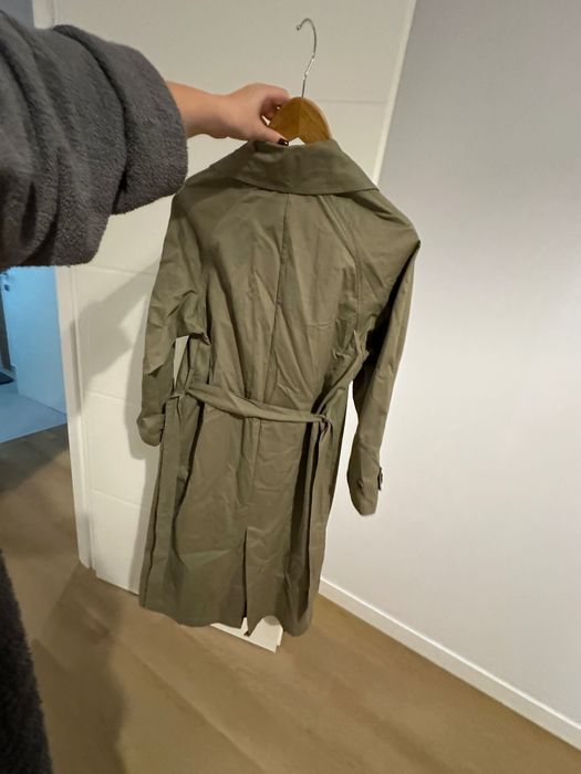 Trench, femei, Zara, XS, kaki