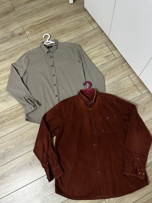 Рубашки 2 за 150 тыс, Вельвет. р - р XL