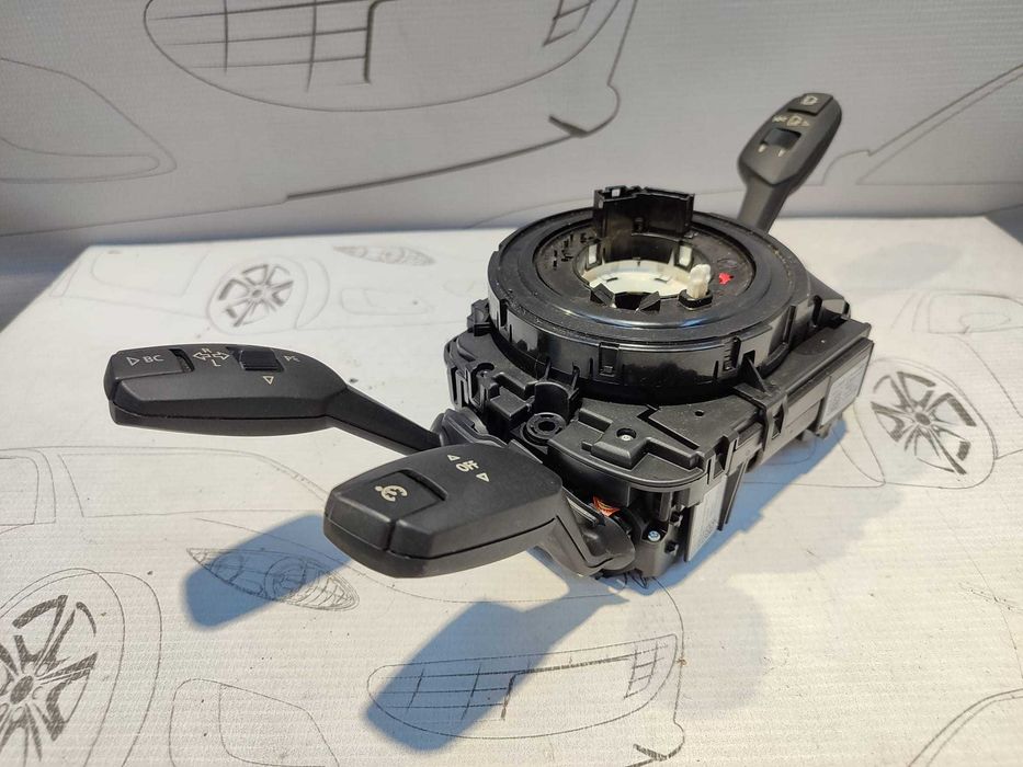 Ansamblu manete comenzi volan + spiră BMW Seria 3 E92 E93 61319123040 2013 / [2005-2014] / (5A3)