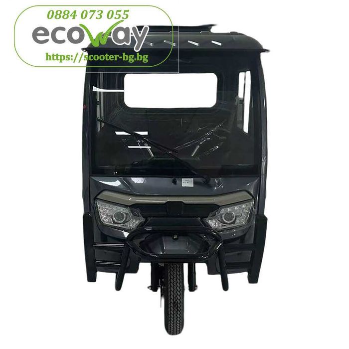 Карго триколка с кабина Banpeng 3000W 72V 58Ah. Пробег – до 70km