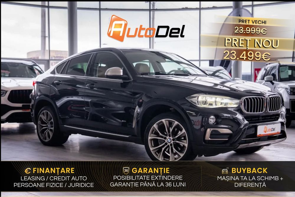 BMW X6 BMW X6 xDrive 30d F16 / Soft-Close / Cameră / Harman-Kardon
