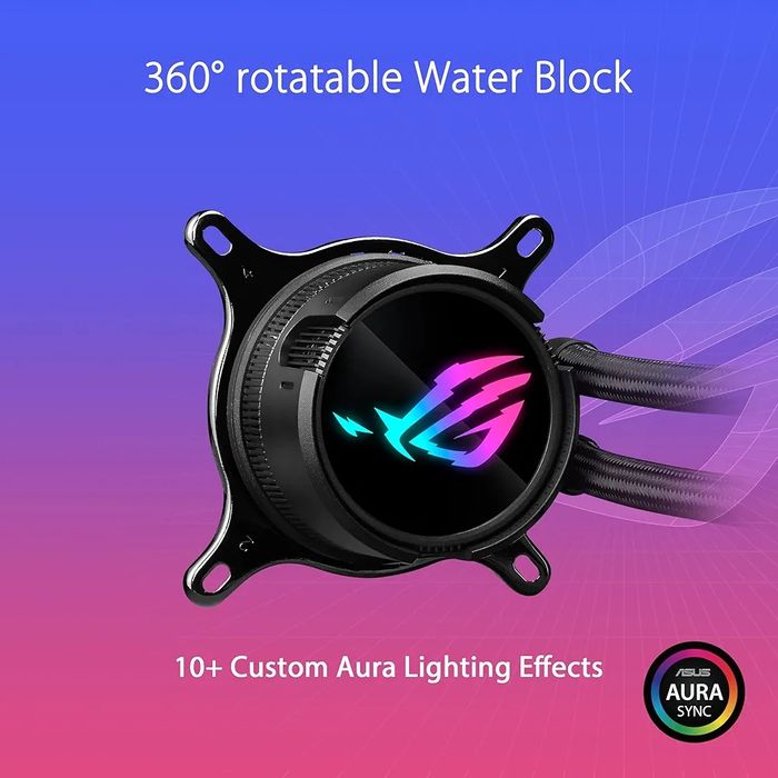 ASUS ROG Strix LC III 360 ARGB Copper,Asetek Gen7 v2