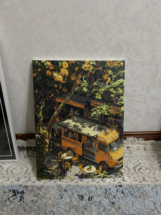 Картина по номерам готовая