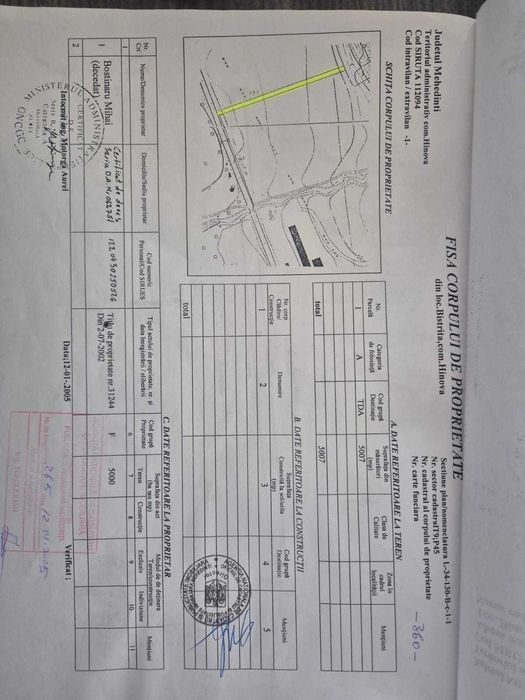 Vand teren in Hinova langa Bolta rece