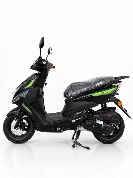 Scuter SAB Flash 50cc, 25 km/h, fără permis, nou, sigilat, cu Carte RAR Emisa
