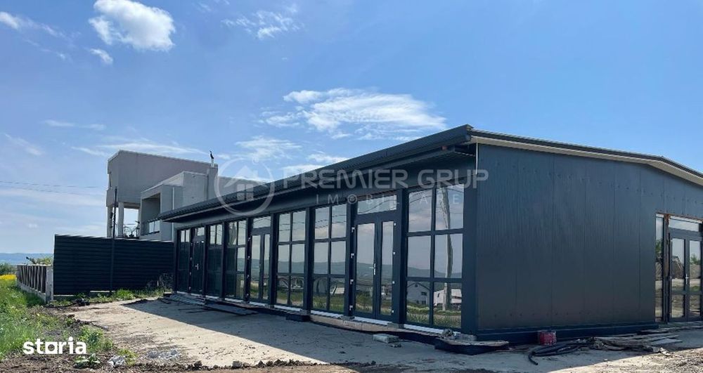 Spatiu comercial 137mp cu 3 incaperi 2 grupuri sanitare, Valea Adanca