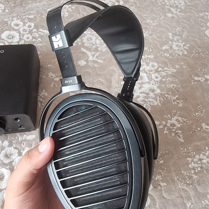 Hifiman arya stealth + fiio k7