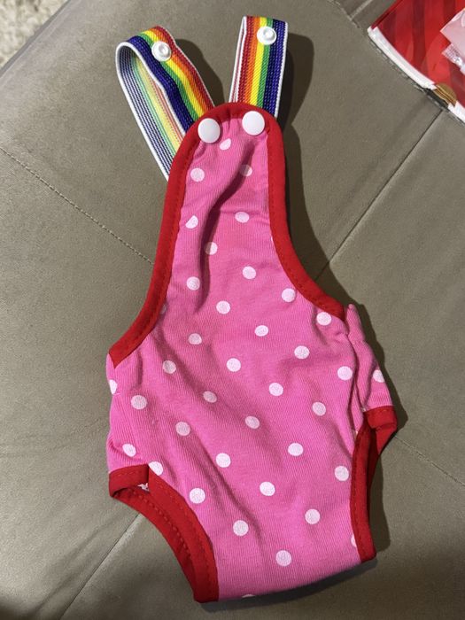 Физиологични гащички за куче с презрамки