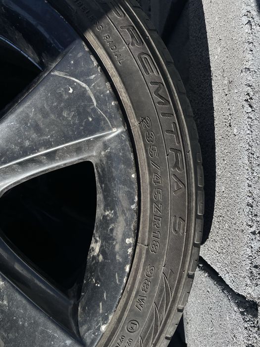 Казаны BMW титанки 235/45/18