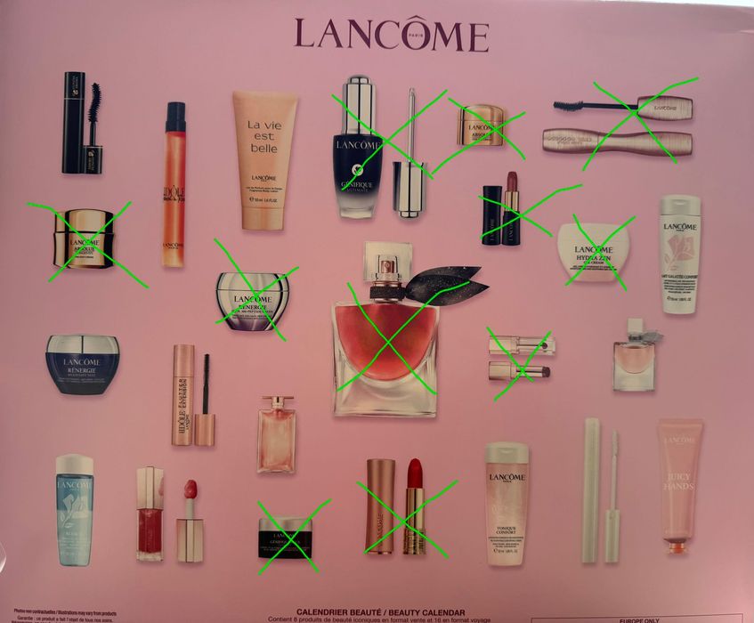 Нови Lancome advent calendar