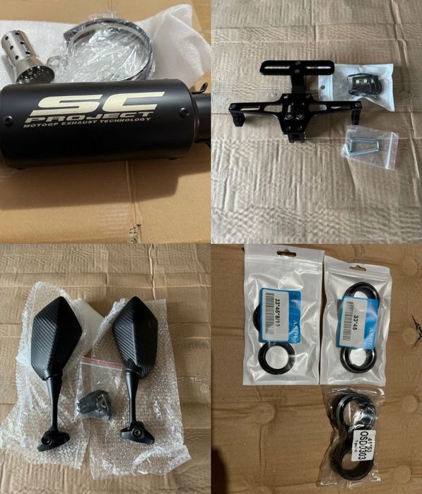 Vând diferite piese motociclete yzf, cbr ,etc