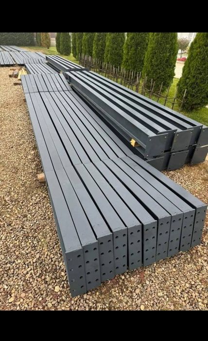 Structuri si hale metalice,  stalpi din ipe sau țeavă