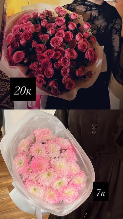 Цветы,букет(7-25к)