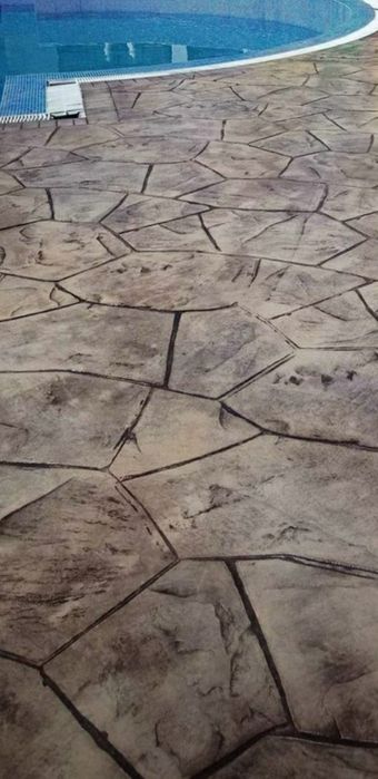 Щампован бетон...