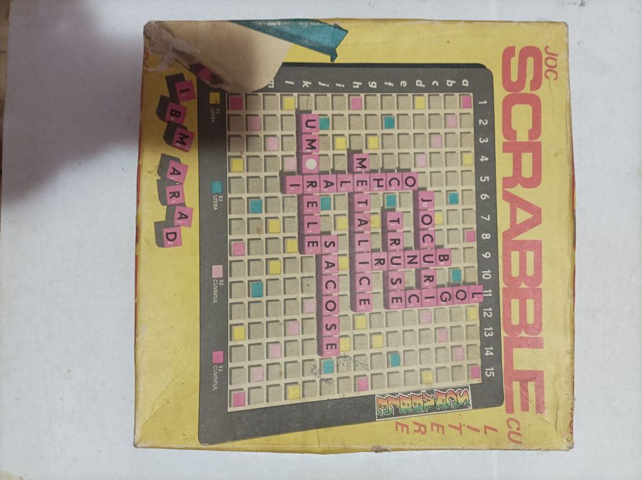 Joc Scrabble - Alfabetar