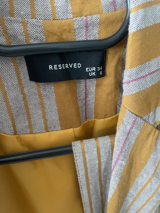 Sacou Reserved cu cordon