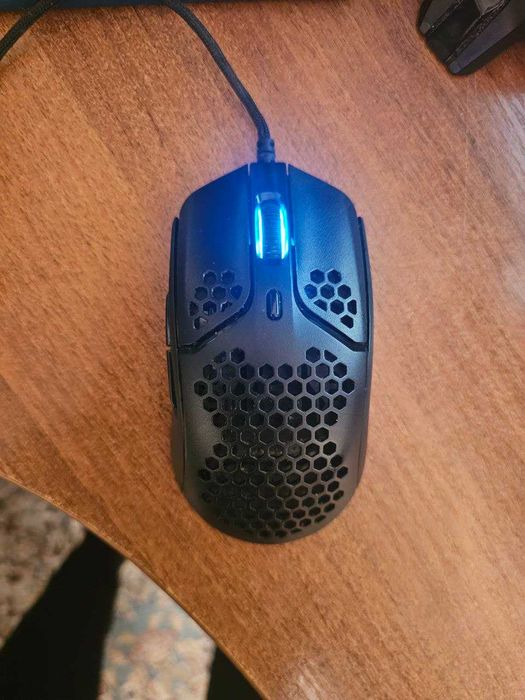 Мышь проводная HyperX Pulsefire Haste [HMSH1-A-BK/G] черный